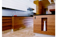 Smith & Fong Durapalm plywood used in kitchen cabinetry
