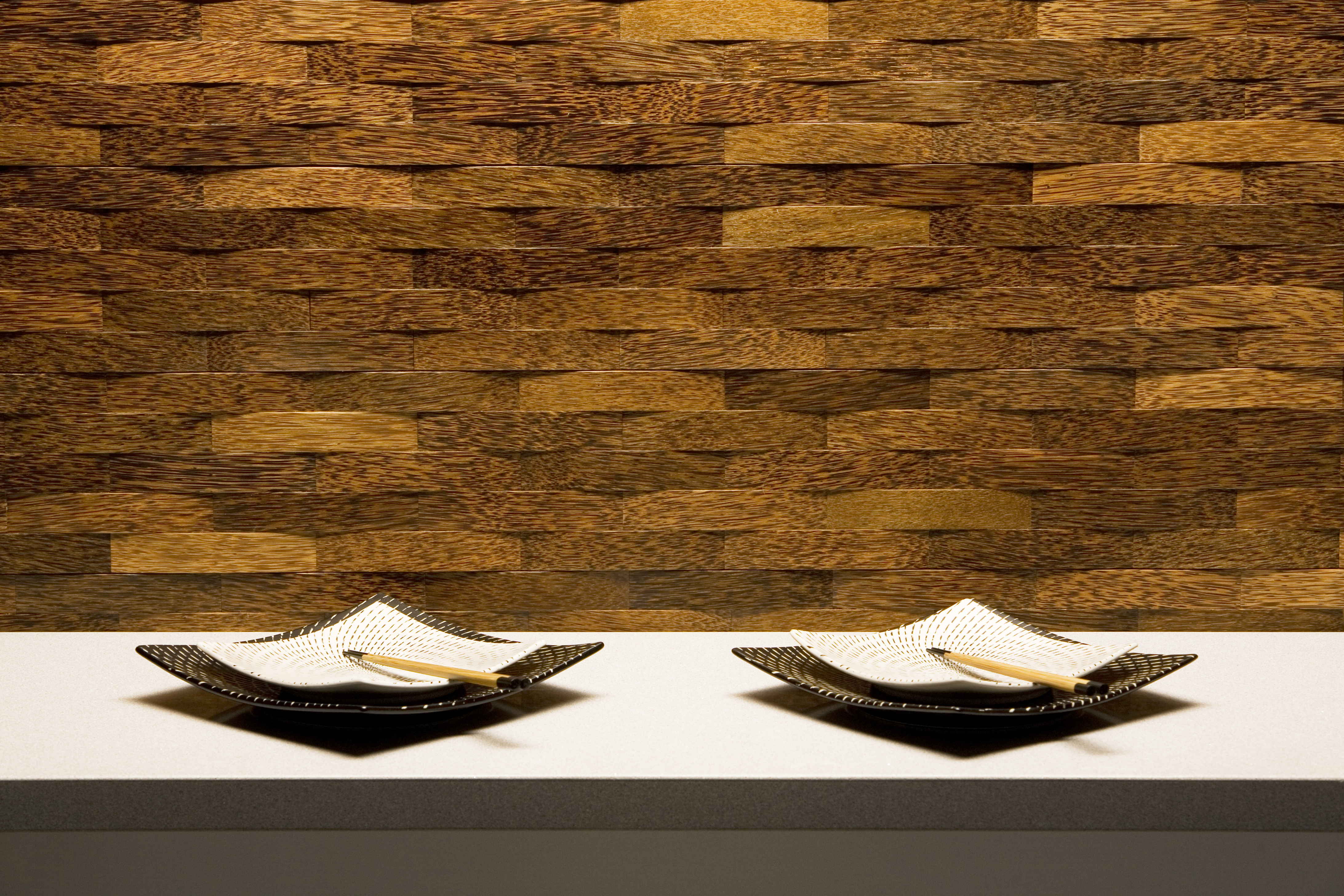 Studio Woven Palm Panel Plyboo