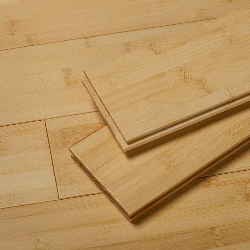 Natural Flat Grain Bamboo Flooring
