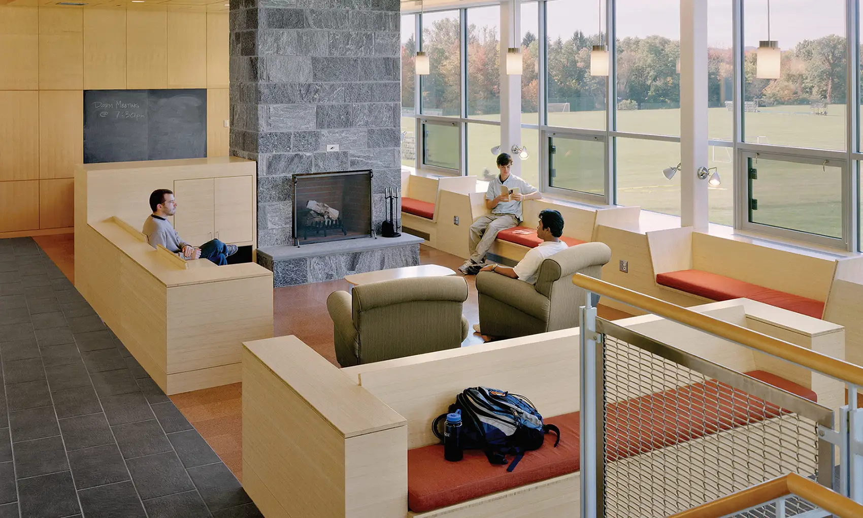 amherst college lounge