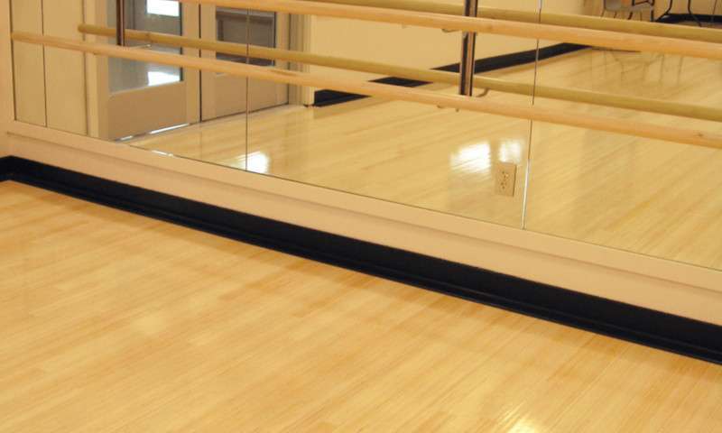 Sport court at YMCA featuring PlybooSport floating floor