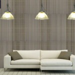 Sofa In Modern Scandinavian Interior Design With Canvas 3d Rende